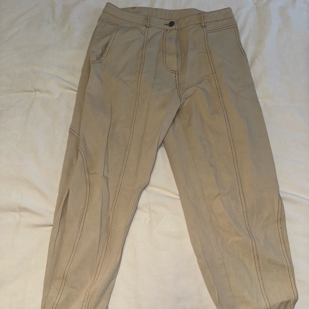 Khaki cargo pants